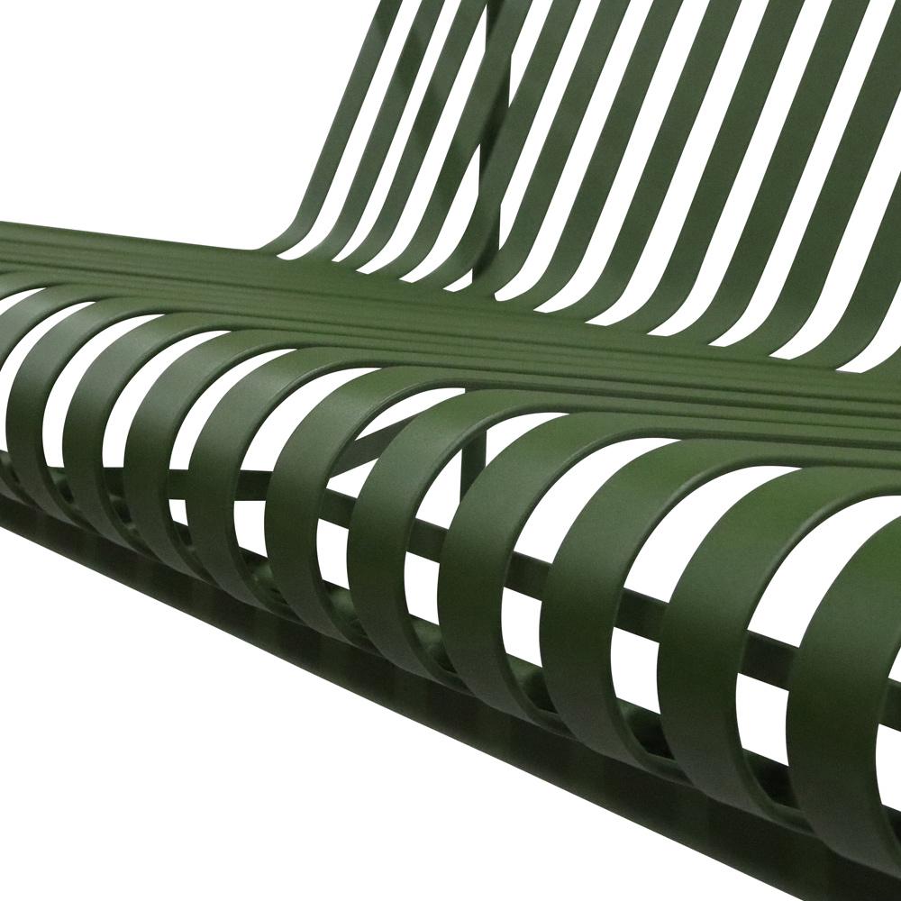 Euro Style - Enid Outdoor Loveseat, Dark Green - 90738-DKGRN veiw 6
