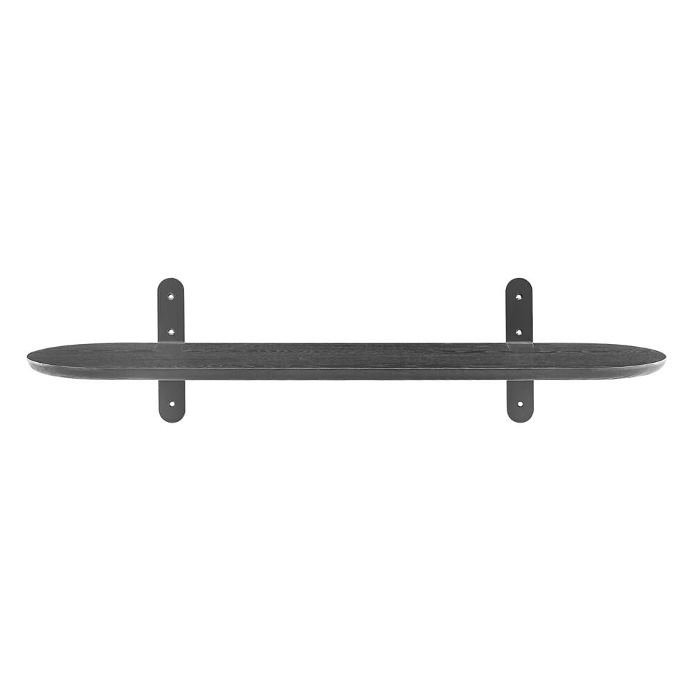 Euro Style - Catalina 36inW Floating Shelf, Black - 90952-BLK veiw 1
