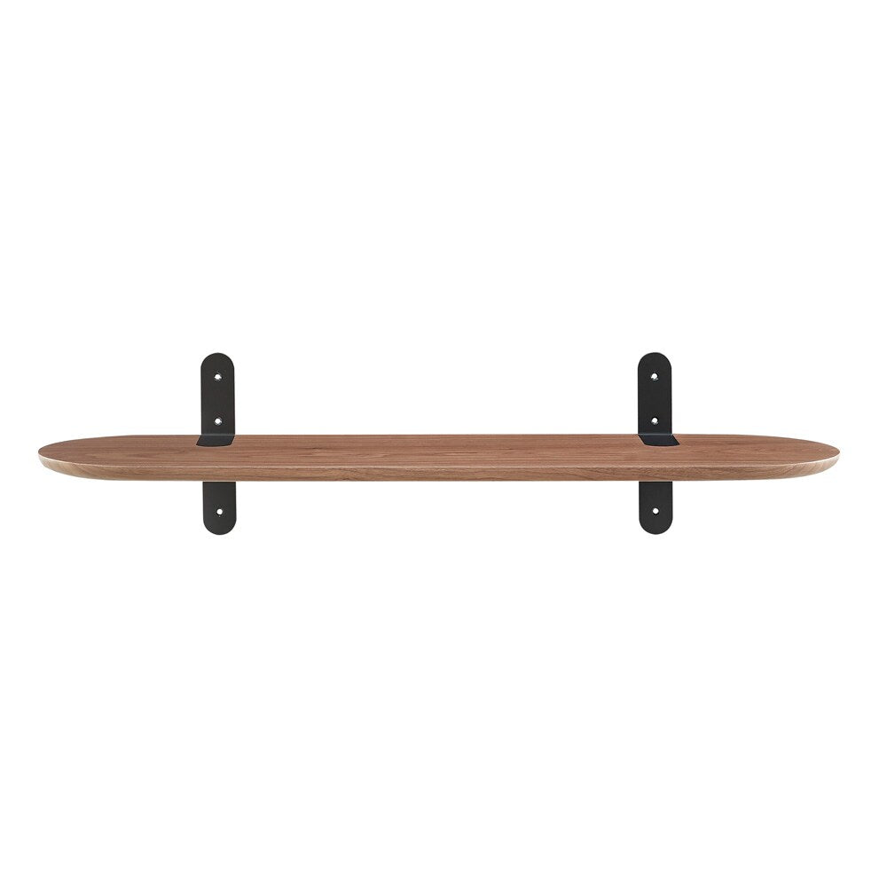 Euro Style - Catalina 36inW Floating Shelf, American Walnut - 90952-WAL veiw 1