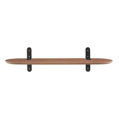 Euro Style - Catalina 36inW Floating Shelf, American Walnut - 90952-WAL veiw 1