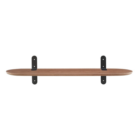Euro Style - Catalina 36inW Floating Shelf, American Walnut - 90952-WAL veiw 1