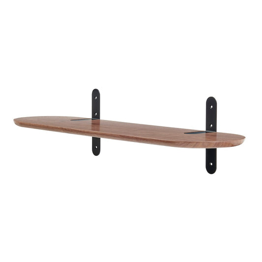 Euro Style - Catalina 36inW Floating Shelf, American Walnut - 90952-WAL veiw 2