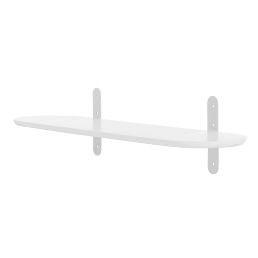 Euro Style - Catalina 36inW Floating Shelf, Matte White Lacquer - 90952-WHT veiw 2