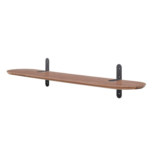 Euro Style - Catalina 47inW Floating Shelf, American Walnut - 90954-WAL veiw 2