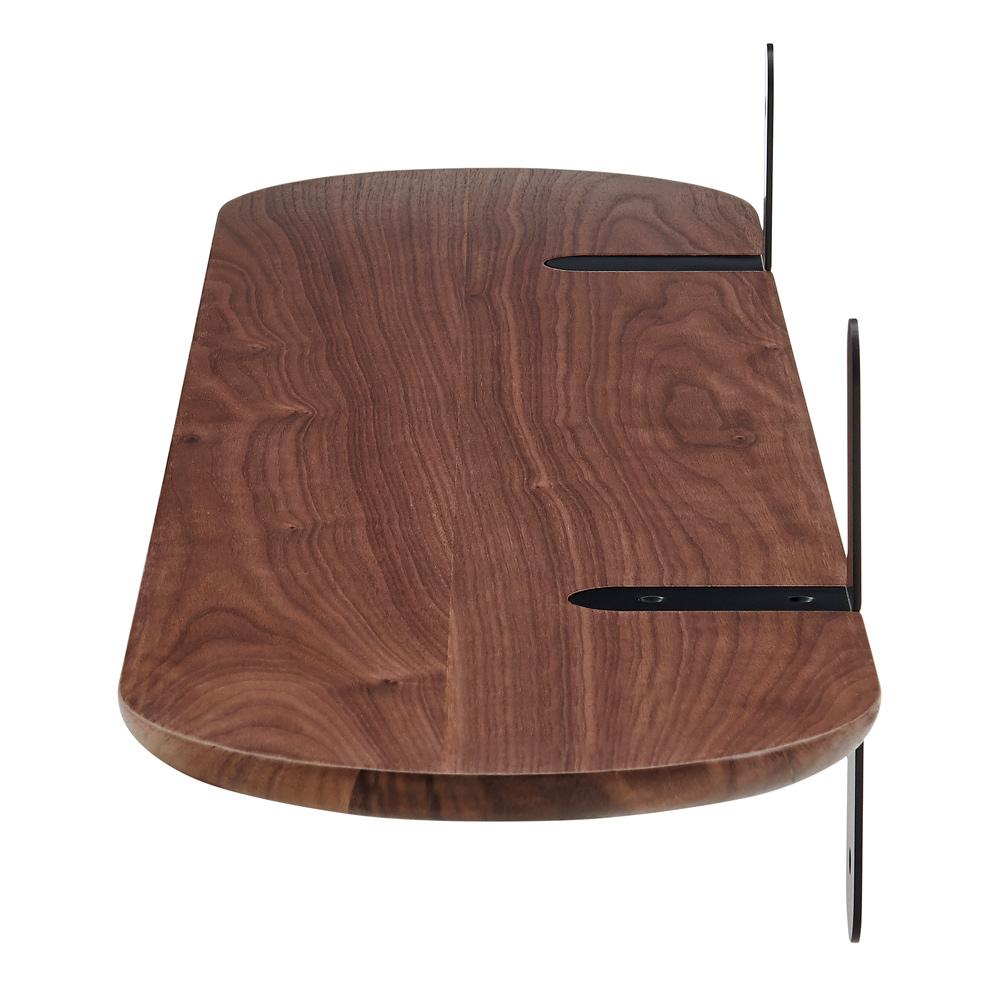 Euro Style - Catalina 47inW Floating Shelf, American Walnut - 90954-WAL veiw 3