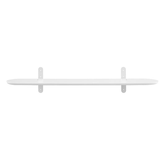 Euro Style - Catalina 47inW Floating Shelf, Matte White Lacquer - 90954-WHT veiw 1