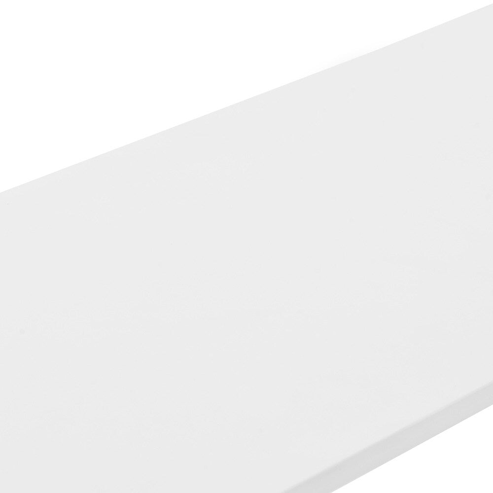 Euro Style - Catalina 47inW Floating Shelf, Matte White Lacquer - 90954-WHT veiw 5