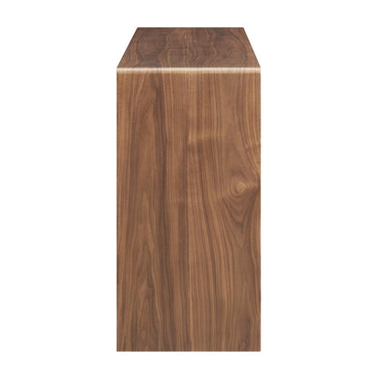 Euro Style - Nova 47inW Console Table, Walnut - 90976-WAL veiw 3