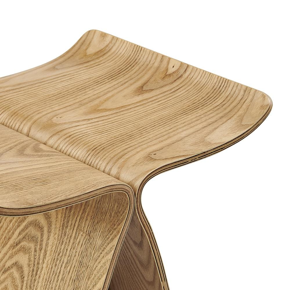 Euro Style - Fleur 17inW Side Table, Natural - 91006-NAT veiw 4