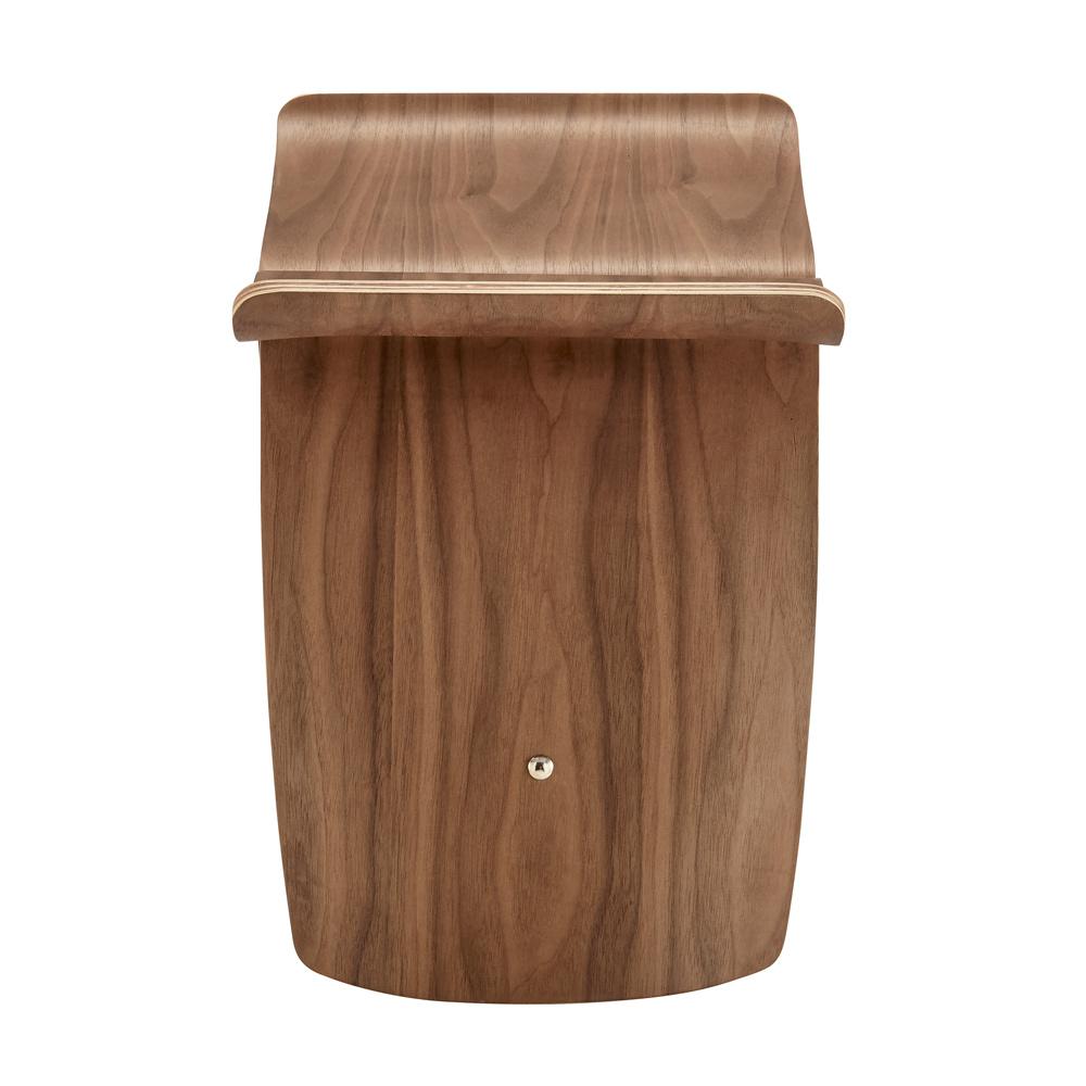 Euro Style - Fleur 17inW Side Table, Walnut - 91006-WAL veiw 3