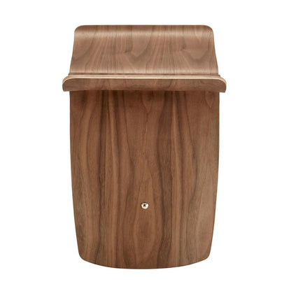 Euro Style - Fleur 17inW Side Table, Walnut - 91006-WAL veiw 3