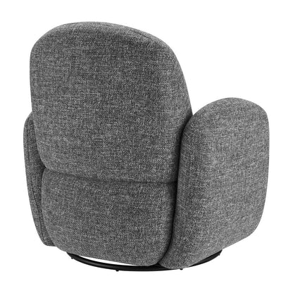 Euro Style - Brody Swivel Lounge Chair, Gray - 94280-GRY veiw 4