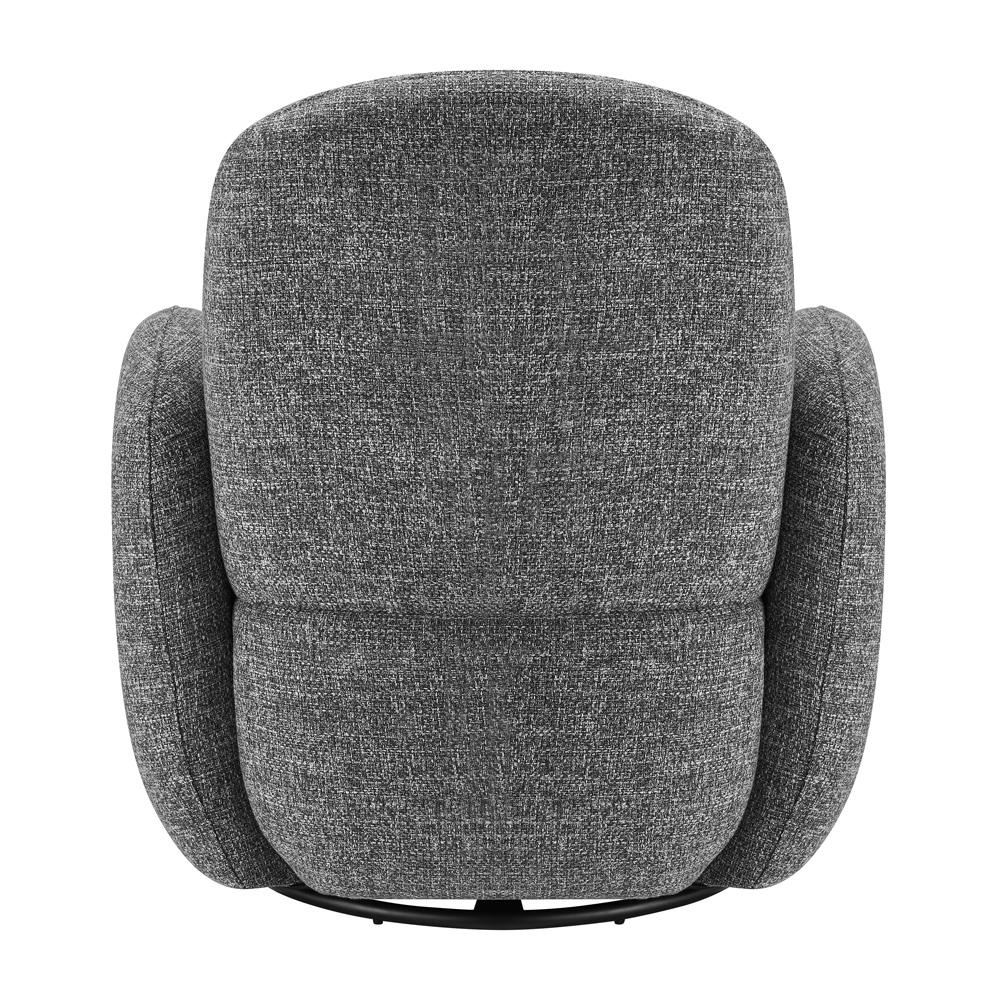 Euro Style - Brody Swivel Lounge Chair, Gray - 94280-GRY veiw 5