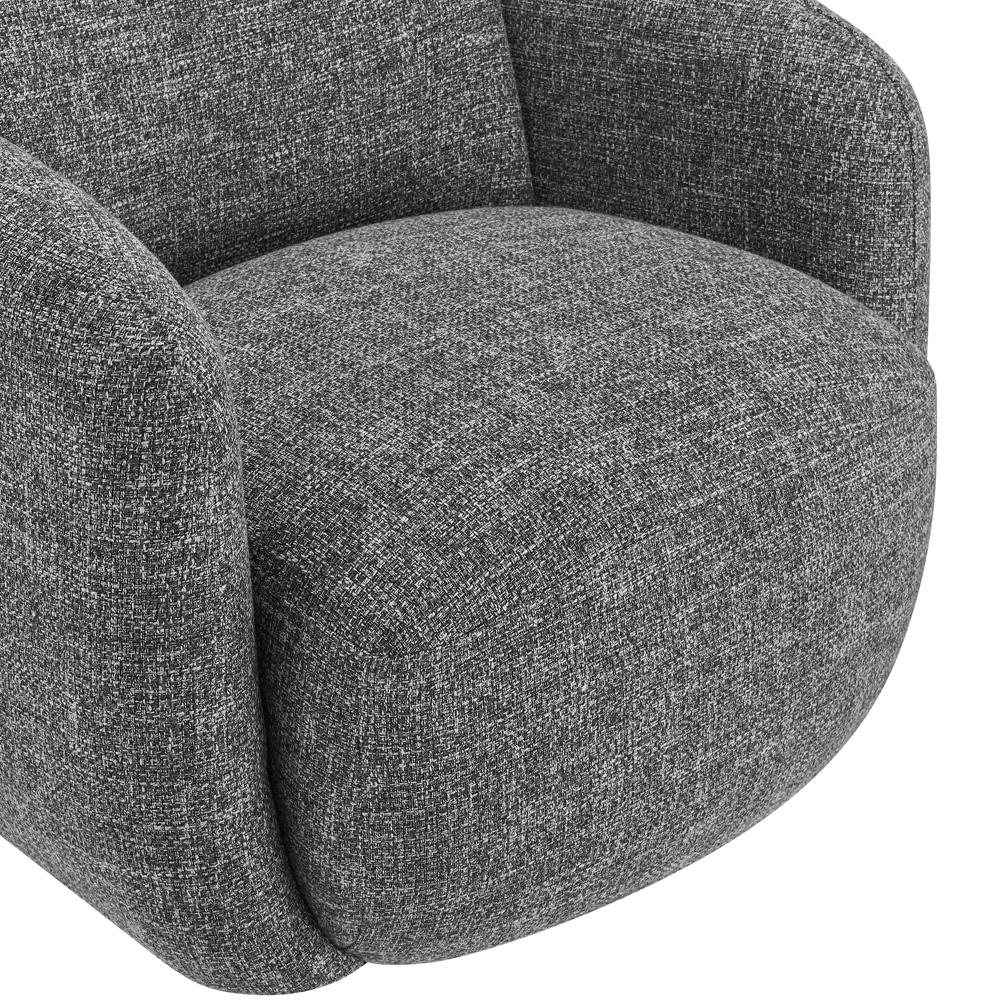 Euro Style - Brody Swivel Lounge Chair, Gray - 94280-GRY veiw 6