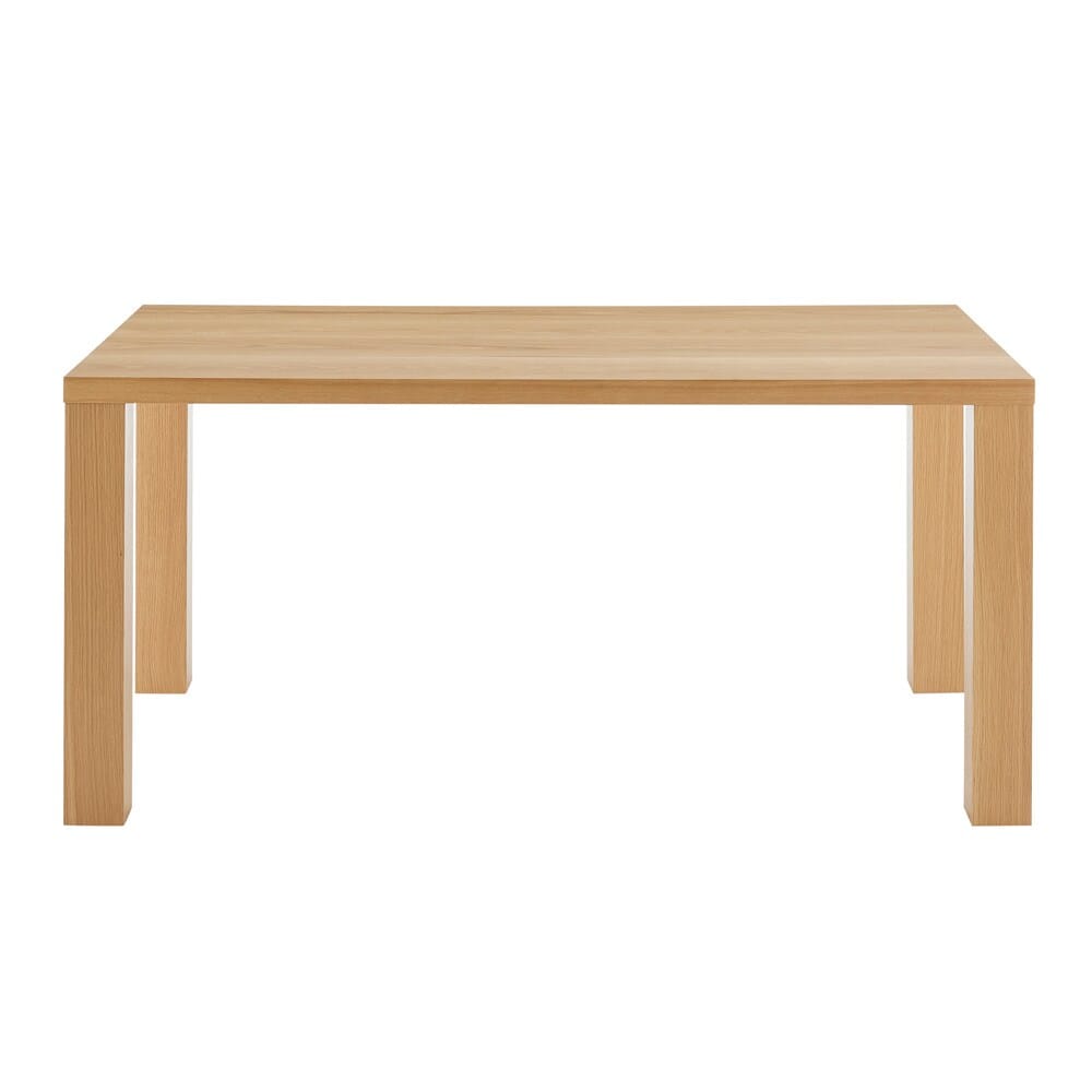 Euro Style - Abby 63inW Dining Table, Oak - 09778-OAK-KIT veiw 1