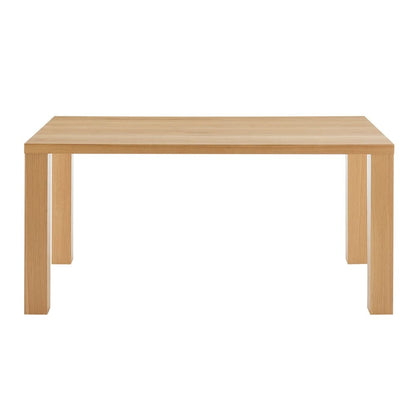 Euro Style - Abby 63inW Dining Table, Oak - 09778-OAK-KIT veiw 1