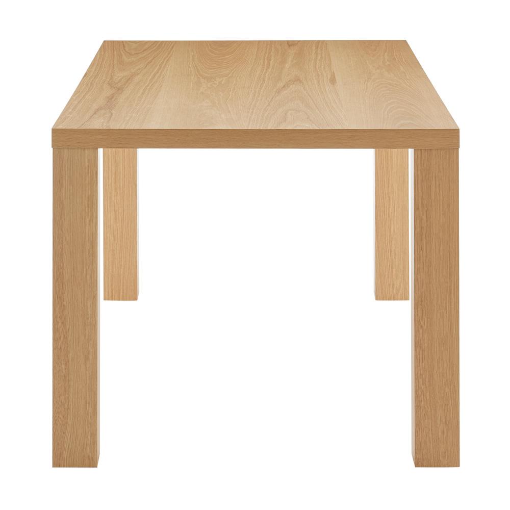 Euro Style - Abby 63inW Dining Table, Oak - 09778-OAK-KIT veiw 3