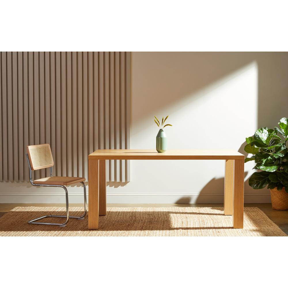 Euro Style - Abby 63inW Dining Table, Oak - 09778-OAK-KIT veiw 6