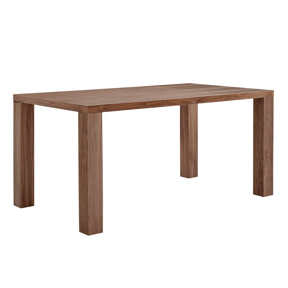 Euro Style - Abby 63inW Dining Table, Walnut - 09778-WAL-KIT veiw 2