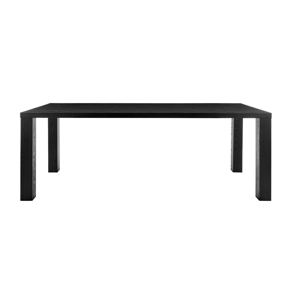 Euro Style - Abby 84inW Dining Table, Black - 19708-BLK-KIT veiw 1