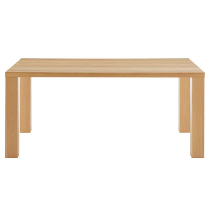 Euro Style - Abby 84inW Dining Table, Oak - 19708-OAK-KIT veiw 1