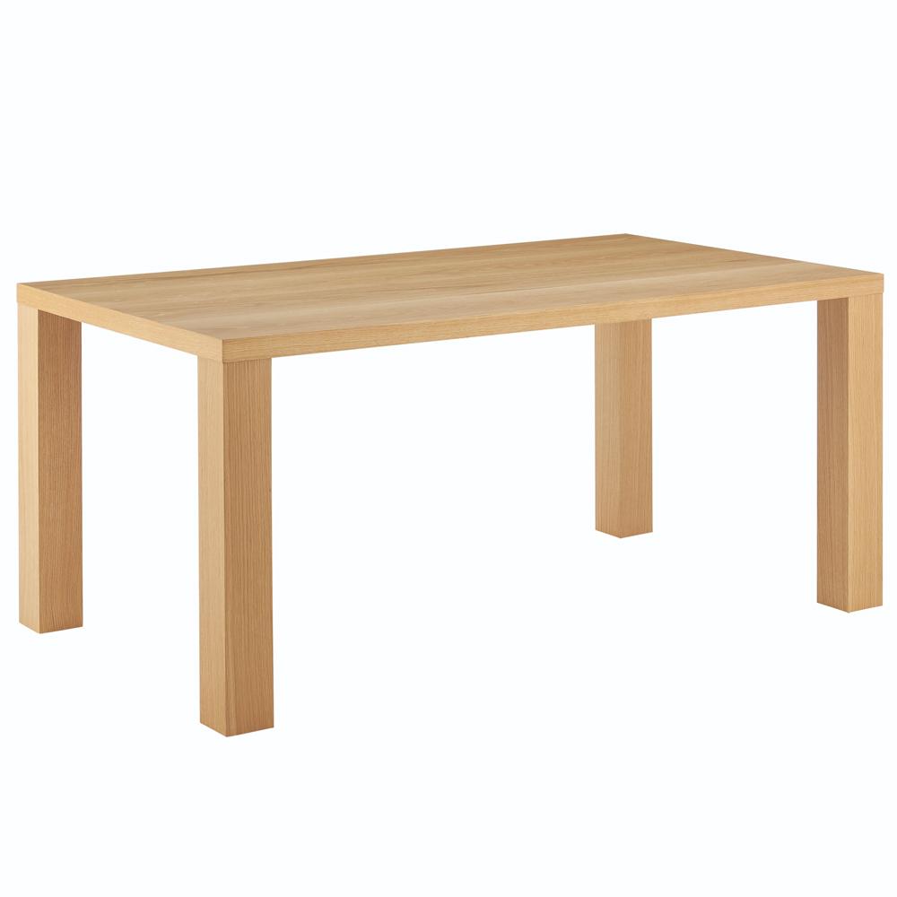 Euro Style - Abby 84inW Dining Table, Oak - 19708-OAK-KIT veiw 2