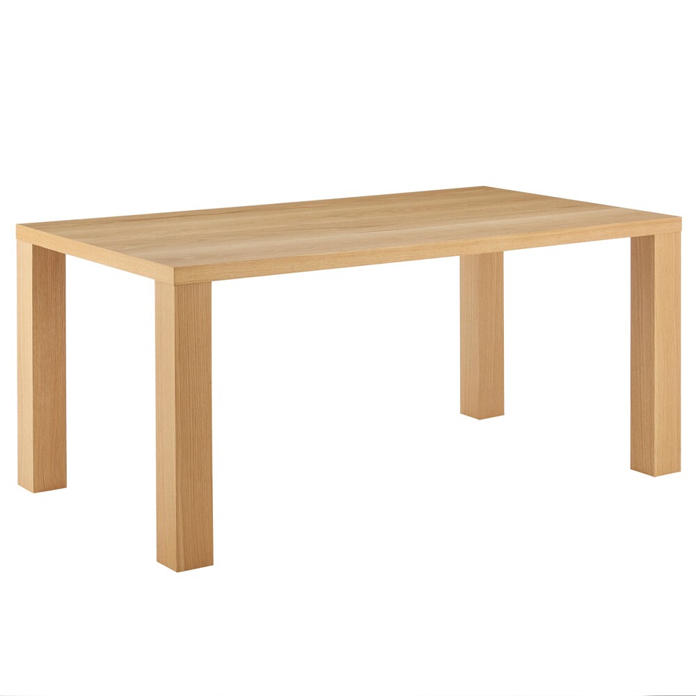 Euro Style - Abby 84inW Dining Table, Oak - 19708-OAK-KIT veiw 3