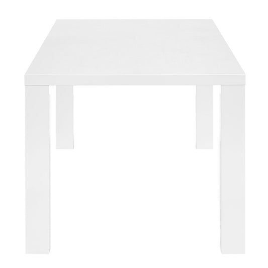 Euro Style - Abby 84inW Dining Table, High Gloss White - 19708-WHT-KIT veiw 2