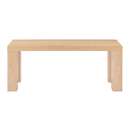 Euro Style - Abby 49inW Bench, Oak - 19720OAK-KIT veiw 1