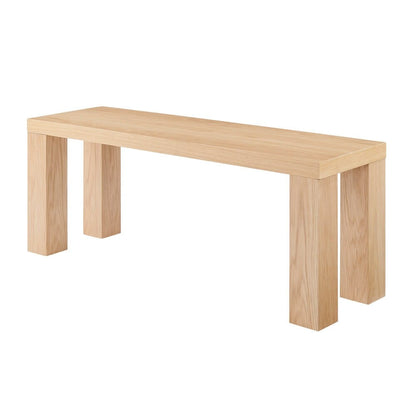 Euro Style - Abby 49inW Bench, Oak - 19720OAK-KIT veiw 4