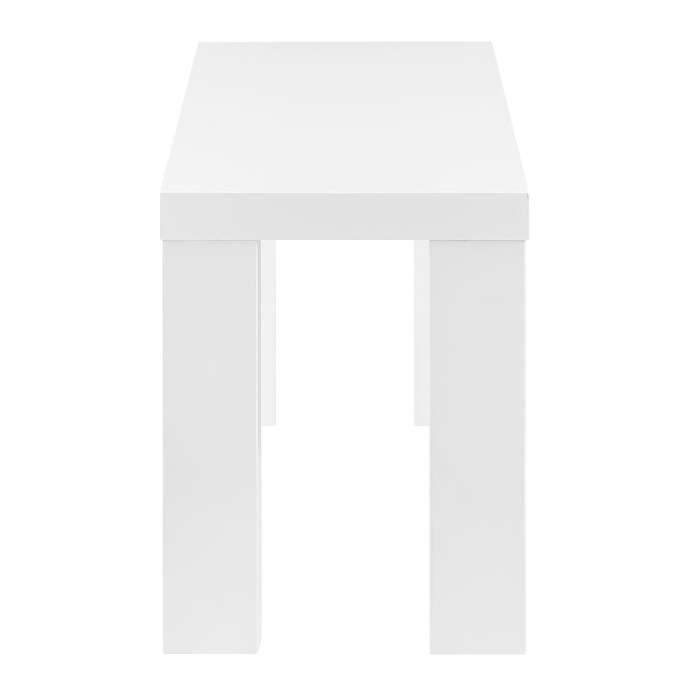 Euro Style - Abby 49inW Bench, High Gloss White - 19720WHT-KIT veiw 3