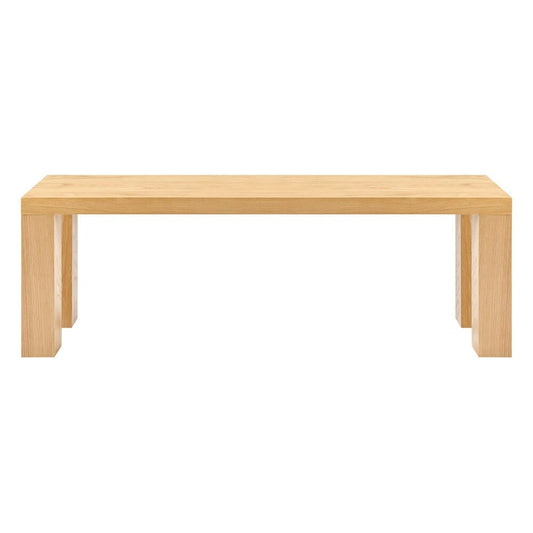 Euro Style - Abby 57inW Bench, Oak - 19723OAK-KIT veiw 1