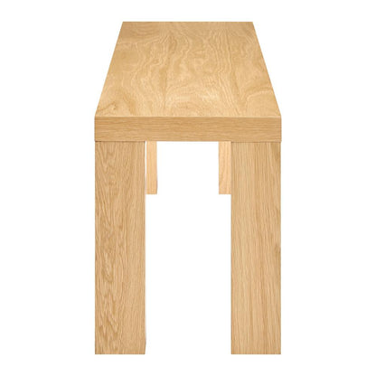 Euro Style - Abby 57inW Bench, Oak - 19723OAK-KIT veiw 3