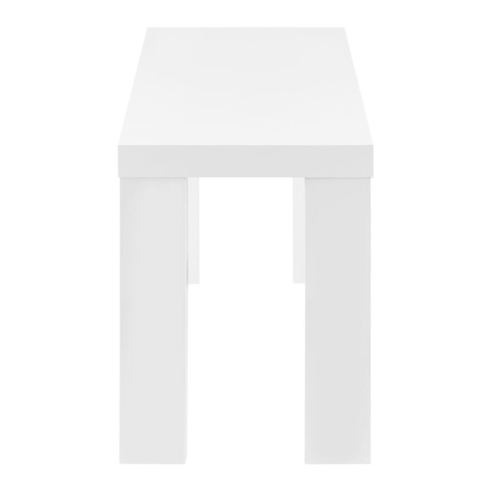 Euro Style - Abby 57inW Bench, High Gloss White - 19723WHT-KIT veiw 3