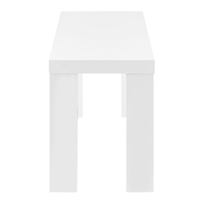 Euro Style - Abby 57inW Bench, High Gloss White - 19723WHT-KIT veiw 3