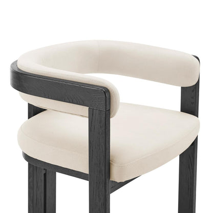 Euro Style - Blixa Armchair, Beige/Black - 39244-BLK veiw 6