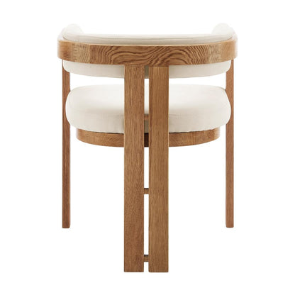 Euro Style - Blixa Armchair, Beige/Natural - 39244-NAT veiw 5