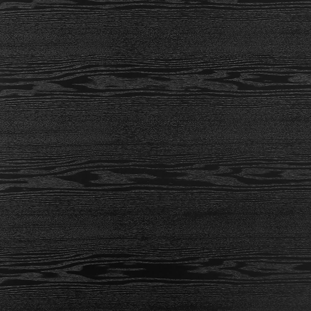 Euro Style - Deodat 79inW Oval Dining Table, Matte Black - 38632BLK-KIT veiw 3
