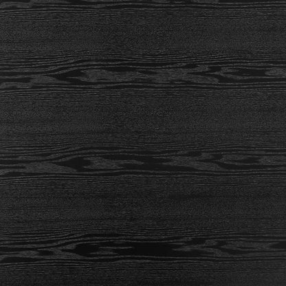 Euro Style - Deodat 79inW Oval Dining Table, Matte Black - 38632BLK-KIT veiw 3