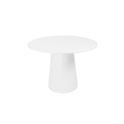 Euro Style - Deodat 79inW Oval Dining Table, Matte White - 38632MTWHT-KIT veiw 3