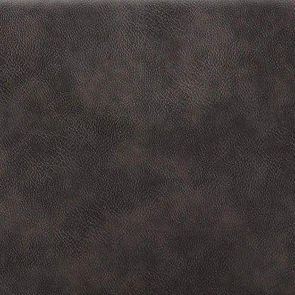 Euro Style - Desi Leatherette and Fabric Armchair, Warm Gray/Charcoal Gray/Black - 30494DKGRY veiw 6