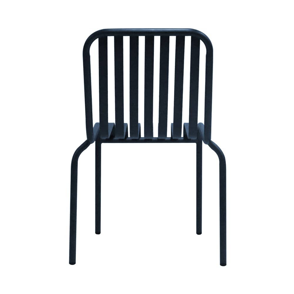 Euro Style - Enid Stackable Outdoor Side Chairs, Dark Blue - Set of 2 - 90730-DKBLU veiw 6
