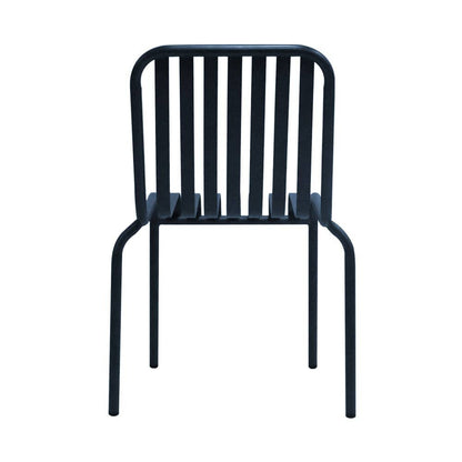 Euro Style - Enid Stackable Outdoor Side Chairs, Dark Blue - Set of 2 - 90730-DKBLU veiw 6