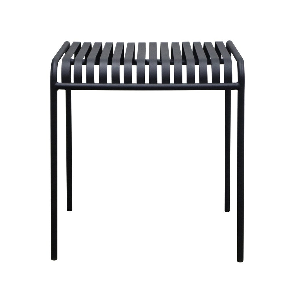 Euro Style - Enid Outdoor Table, Black - 90734-BLK veiw 1