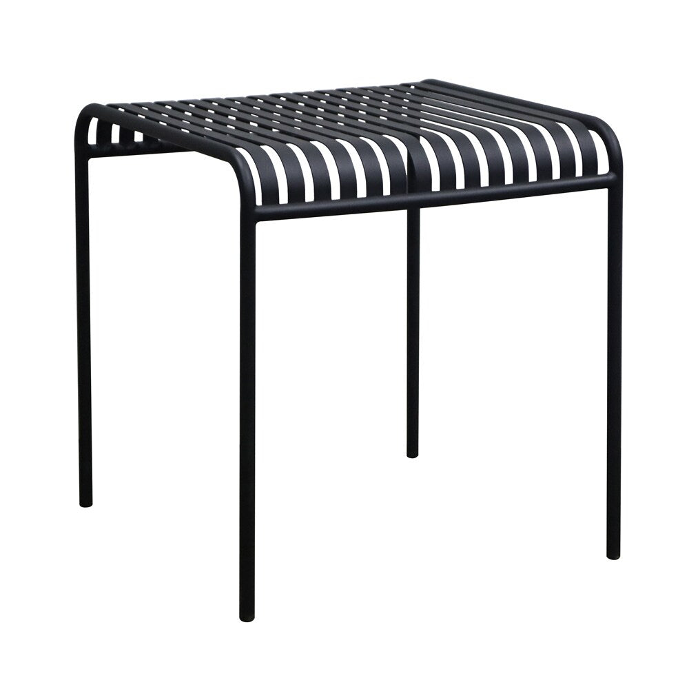 Euro Style - Enid Outdoor Table, Black - 90734-BLK veiw 2
