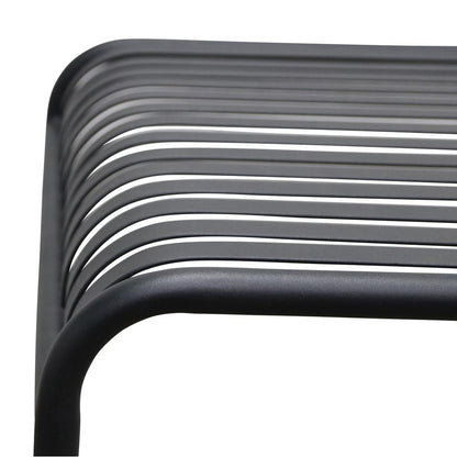 Euro Style - Enid Outdoor Table, Black - 90734-BLK veiw 5