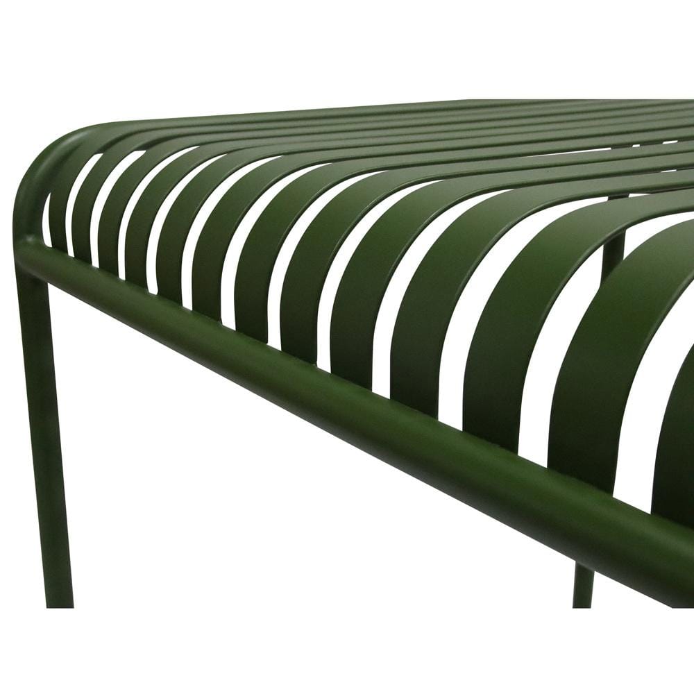 Euro Style - Enid Outdoor Table, Dark Green - 90734-DKGRN veiw 4