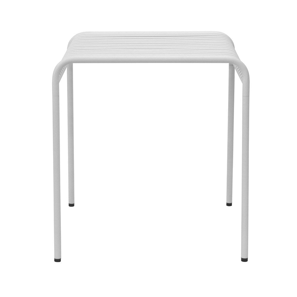 Euro Style - Enid Outdoor Table, Dark White - 90734-WHT veiw 1