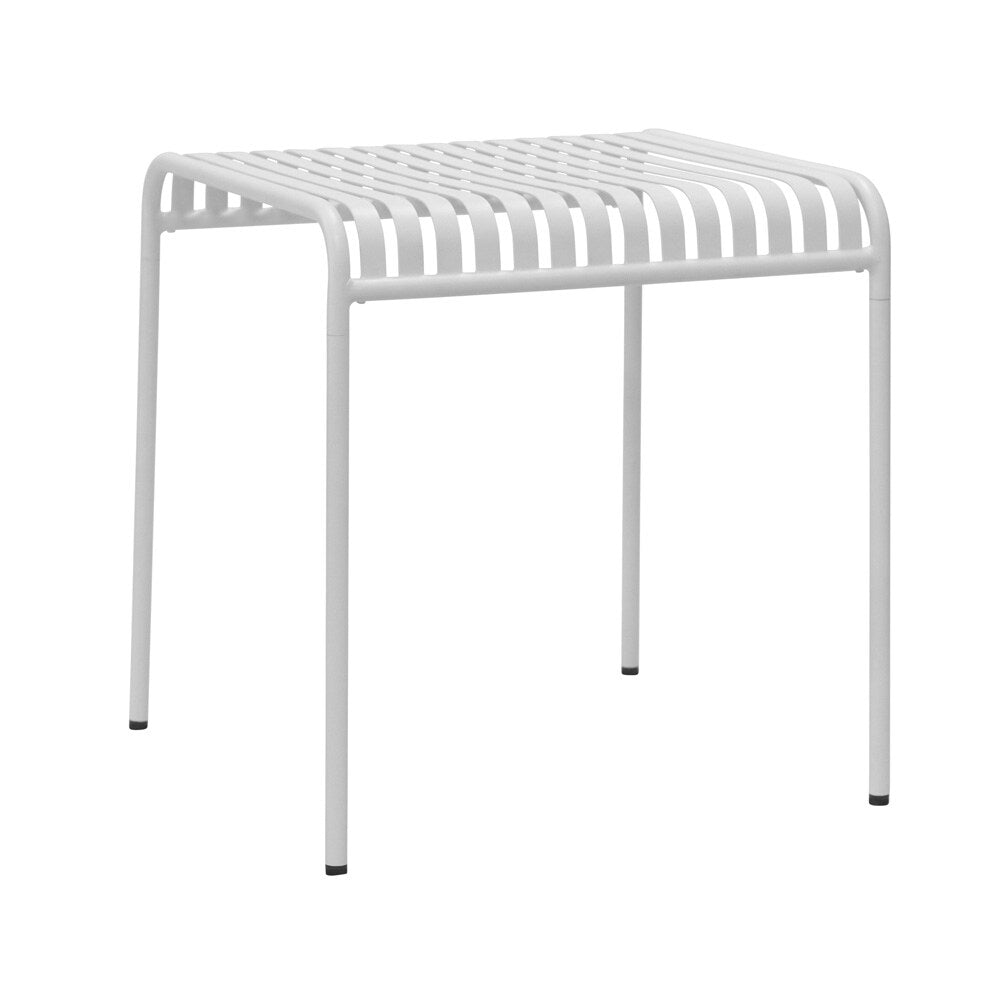 Euro Style - Enid Outdoor Table, Dark White - 90734-WHT veiw 2