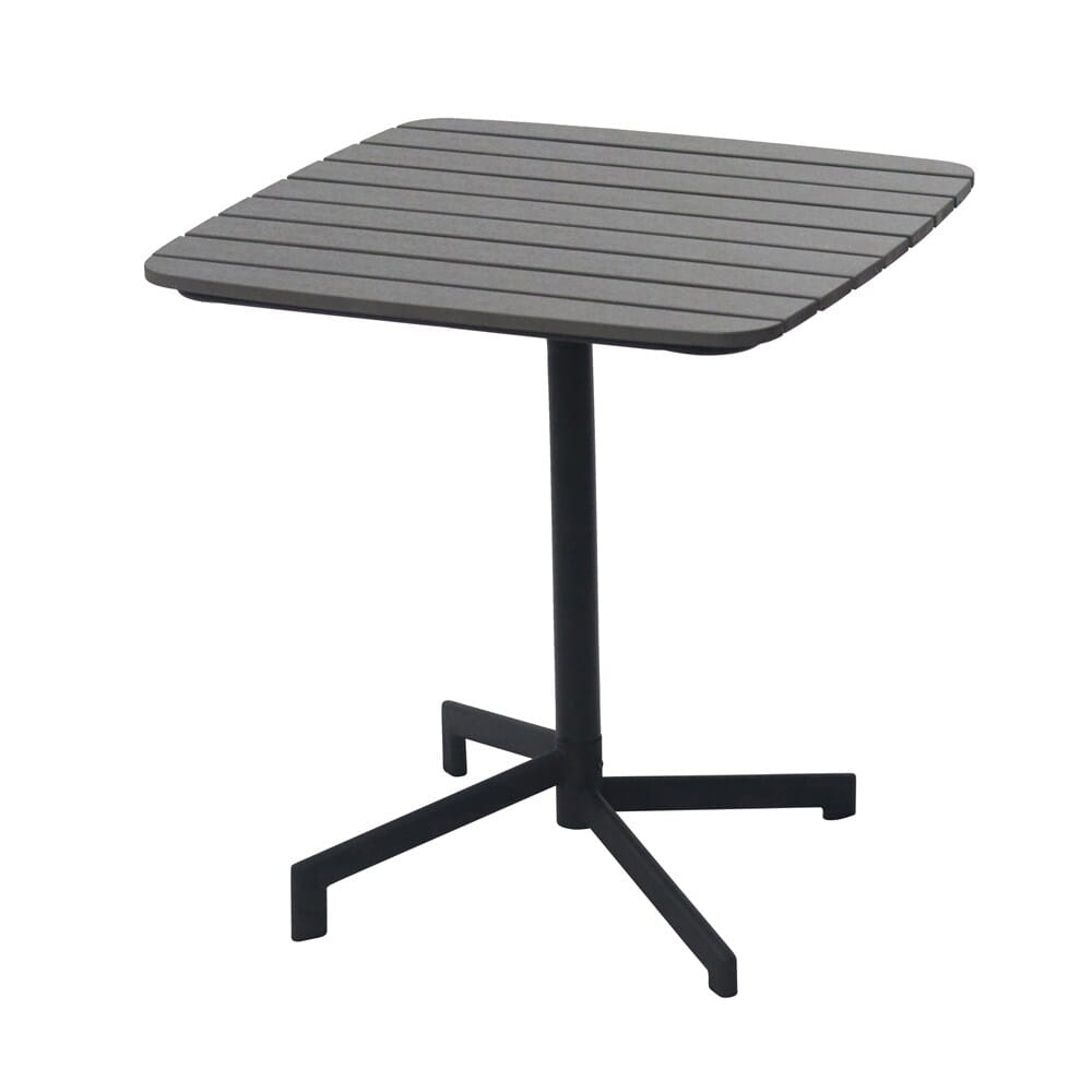 Euro Style - Kalmar Outdoor Folding Table, Dark Gray/Black - 90794-DKGRY veiw 3